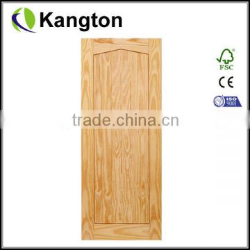 Exterior prehung shaker panel wood door