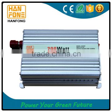 Hanfong mini inverter price/ mini power 200w car inverter for sale