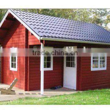 log cabins prefab house steel structure villa homes