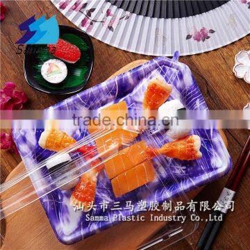 KW-0015XG-B Plastic Food Container /Takeaway Food Tray