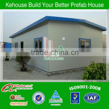 Newest unique design small panelized home from China with ISO9001 certificate, TUV certificate