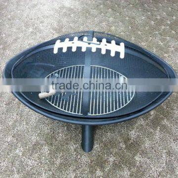 football outdoor fire pit simple design picnic firepit