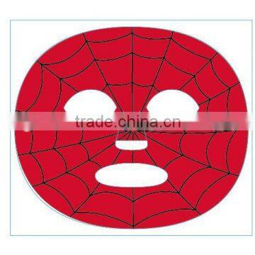 spider net peel off face custom tattoo mask temporary full face tattoo