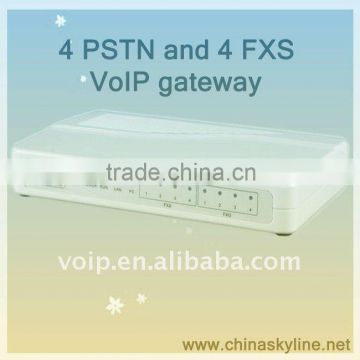 4FXS+4PSTN /asterisk blocking voip gateway Voice activity detection (VAD)