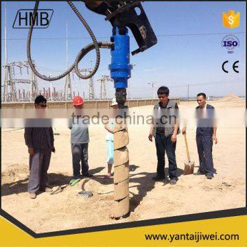 High quality auger drilling machine for crane