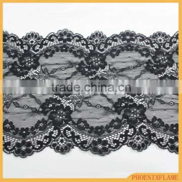 black/gray lace trim for girl dresses