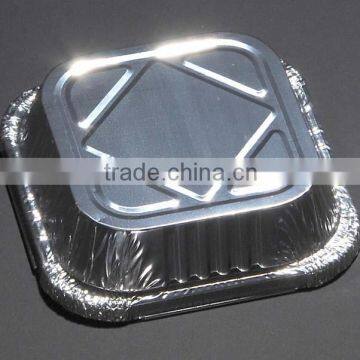 Square Eco-friendly Aluminium Foil Container