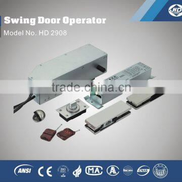 HD2908 concealed automatic swing door opener for glass door