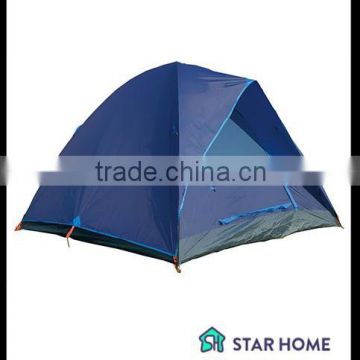 super waterproof blue canvas automatic camping tent