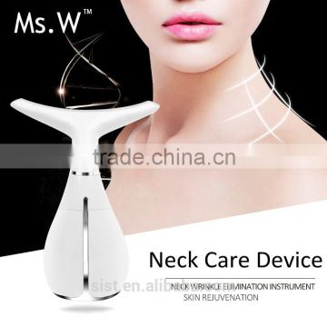 Fashion Beauty Gift Electronic Neck Shoulder Heated Massager Vibrating Neck Lifting Anti Wrinkle Traction Equipment