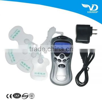 rohs 4 pads digital electronic wave hand acupoint vacuum massage pulse magnetic blood circulation therapy machine