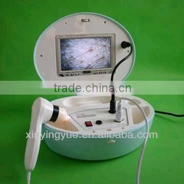Portable 3D hair and skin analytical equipment