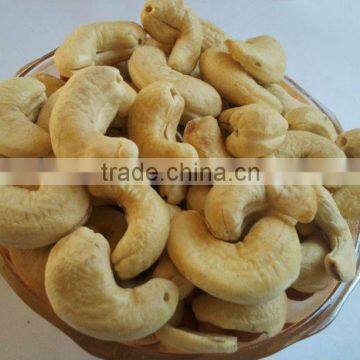 CASHEW NUT KERNELS WHITE WHOLE W-180