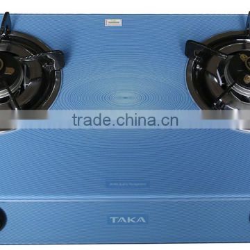 TAKA Gas Cooker DK-68B double Magneto Burners - top glass - Japan quality management / Home Appiances / Kitchen Wares