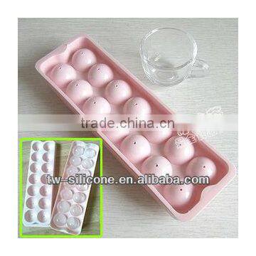 colorful hight quality plastic ball ice tray