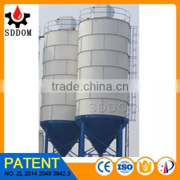 portable bolted cement silo with dust collector in chian for sale
