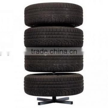 Recycled material eco friendly foldable tyre storage racking