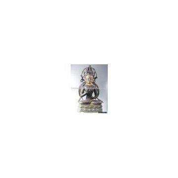 Antique Bronze Gold Collectibles  buddha