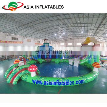 New Design Inflatable Movable Ground Zoo Water Park For Amuse Park