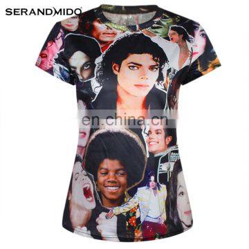 Custom Summer Funny Michael Jackson 3D T-shirts