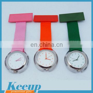 Custom Imprinted Items Nylon Plastic Nurse Watch
