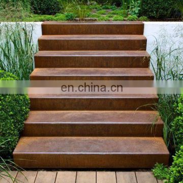 Corten Steel Stairs Garden Steps
