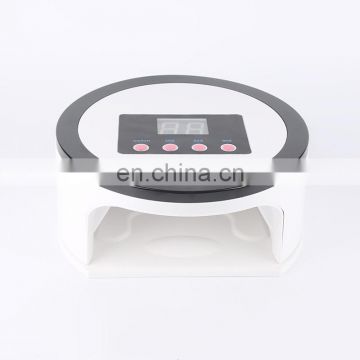 Smart Digital Display 135W Rechargeable UV LED Nail Lamp with Red and White Light