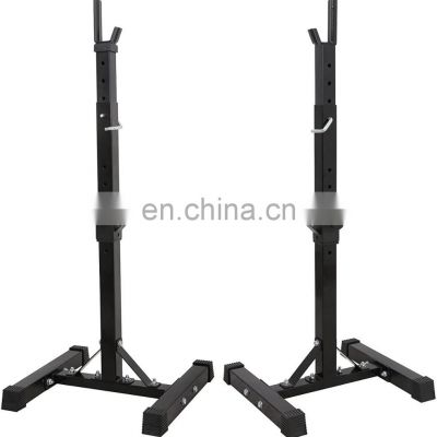 adjustable height dumbbell rack squat rack standing aid bar barbell placement dumbbell rack for Fitness equipment