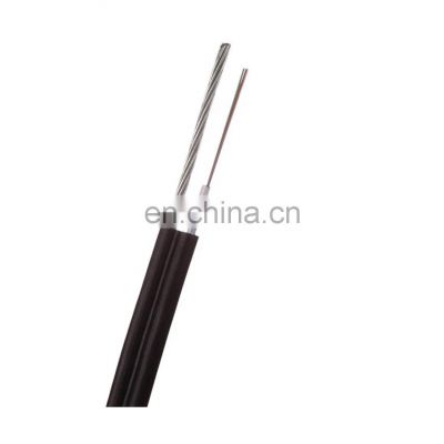 outdoor fiber optic cable fast delivery self-supporting light weight GYXTC8S fiber optic