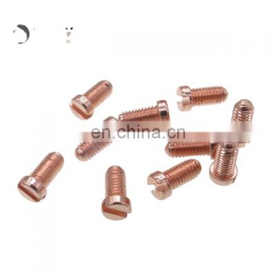 gold zinc plated #8 countersunk self tapping screws