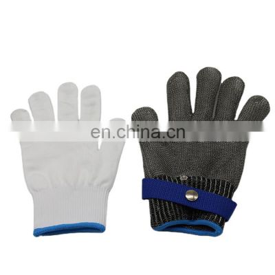 High Quality Anti-Cut Knife Stainless Steel Level A9 Cut Resistant Gloves Butcher