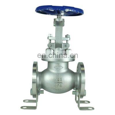 ANSI 1inch class 150 300 WCB PN16 DN150 manual wheel handle stainless steel 304 316 flange   sluice gate valve