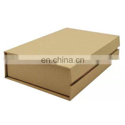 Keepsake cardboard folding boxes with magnetic closure art paper packing