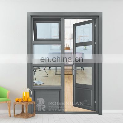Customized aluminum frame door awning window price for nepal market