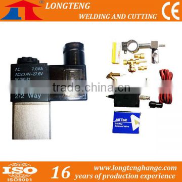 DC 220V Solenoid Valve for Igniter for automatic Electronic Gas Igniter on CNC Cutting Machine