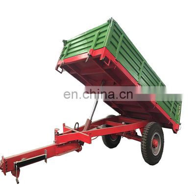 Hot Sle Price tractor side Farm Trailer For Agricultural Tractor With Tractor Hook