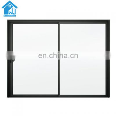 CE Glass Horizontal Profile Aluminum Slide Window With Mosquito Net