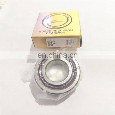 Famous Brand ABEC-7 Angular Ball Bearing 7205C P4 size 25x52x15mm 7205C TYN SUL P4 bearing in stock