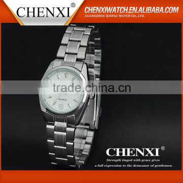 CHENXI Watches Wholesale 003-8J Black White Quartz Japan Movt Gift Watch Box OEM ODM Stainless Steel Watches Women