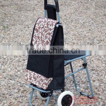 Wholesale Convenient Trolley Shopping Bag With Chair