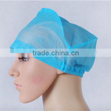 colorful promotion disposable doctor head cap
