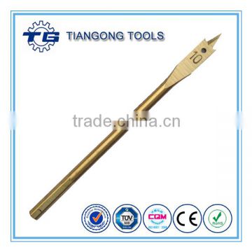High quality carbon steel round shank wood flat drill bits