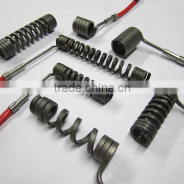 1000mm Lead Wire Micro Hot Runner Coil Tubular Heater