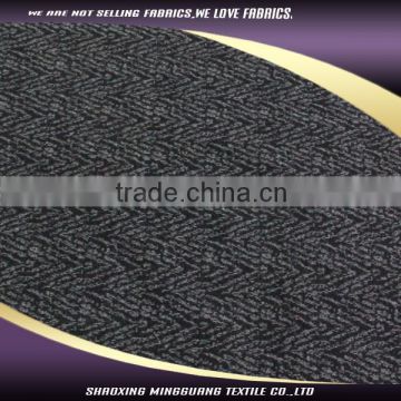 2015 fashion export polyester 87 rayon 13 grain Korean fabric for women coat