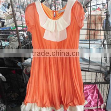 Factory ladies silk dress used clothing used shoes for sale