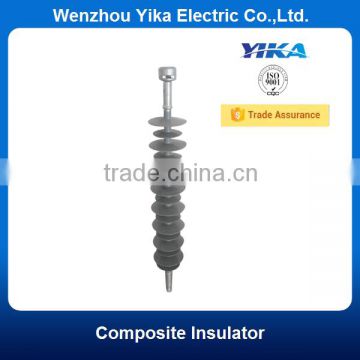 Wenzhou Yika IEC Polymer Suspension Insulator 66KV Composite Transmission Line Insulators