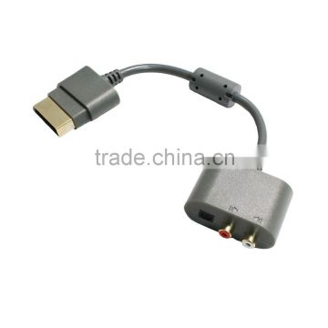 For xbox 360 L R optical audio adapter