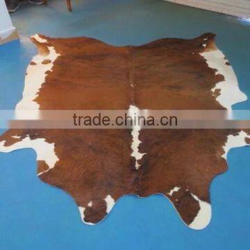 Patchwork cowhide carpets,Brown cowhide carpet