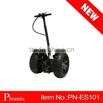4 wheels adult stand up electric scooter 2016 in black color with CE EMC certificate ( PN-ES101 )