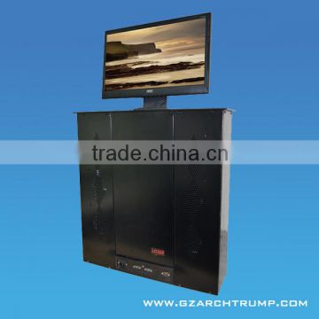 CE RoHS FCC Aluminium Electric LCD Elevator for Conference Room